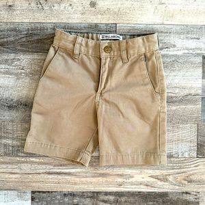 Billabong Little Boy's Size 4/S Carter Shorts Khaki